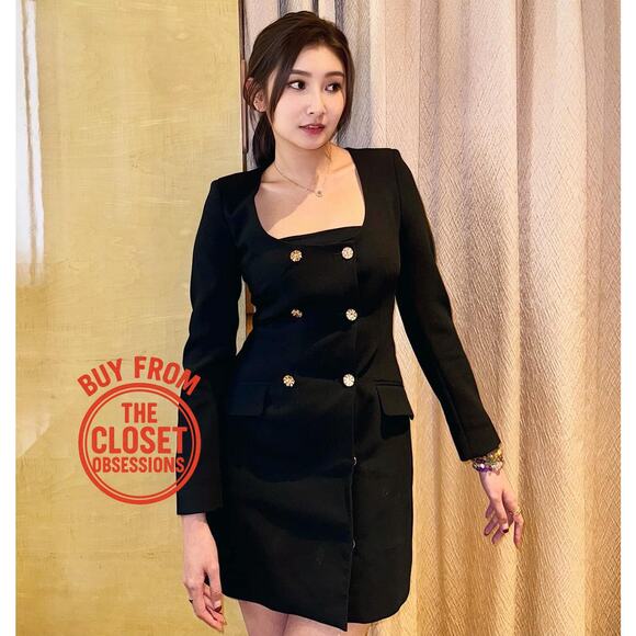 ZARA Short Blazer Dress NWT - Picture 4 of 16